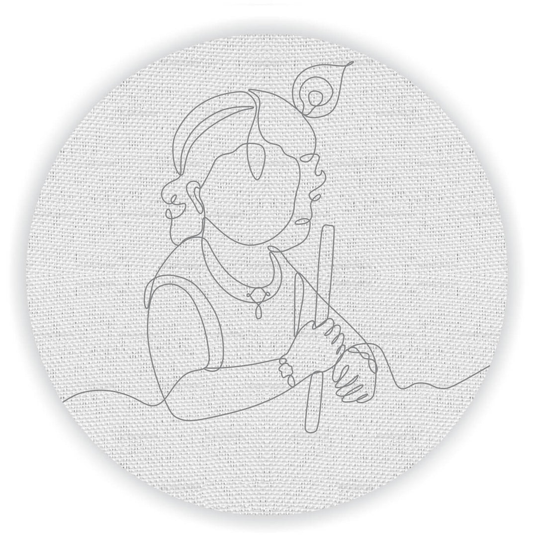 Trial Pack - Divine Premarked Canvas Bases for Kids - Set of 5