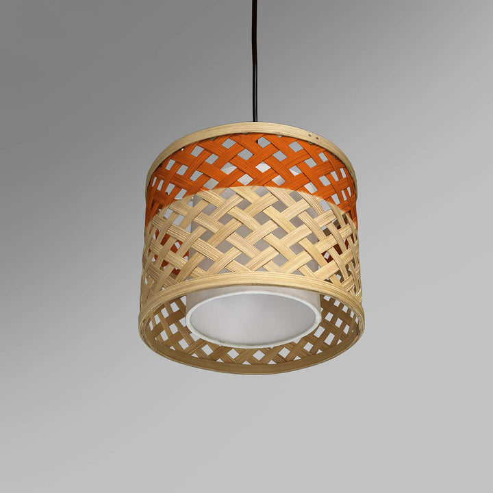 Bamboo Mushroom Pendant Lamp