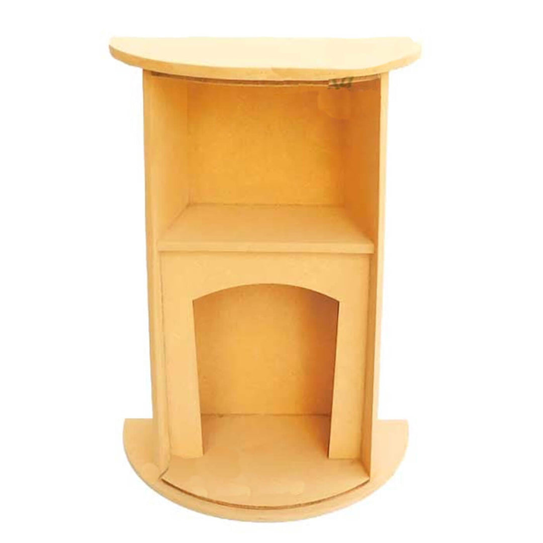 Ready to Paint MDF Key Holder - Half Circle Holder