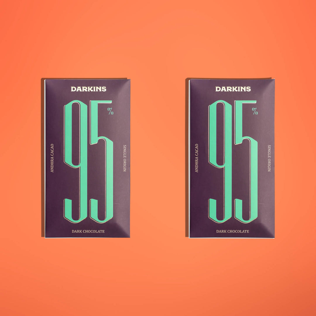 95% Dark | Vegan & Gluten Free Chocolate From Andhra Pradesh