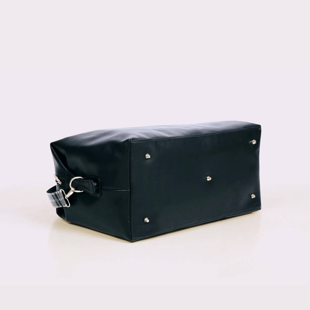 Faux Leather Weekend Holdall Handbag