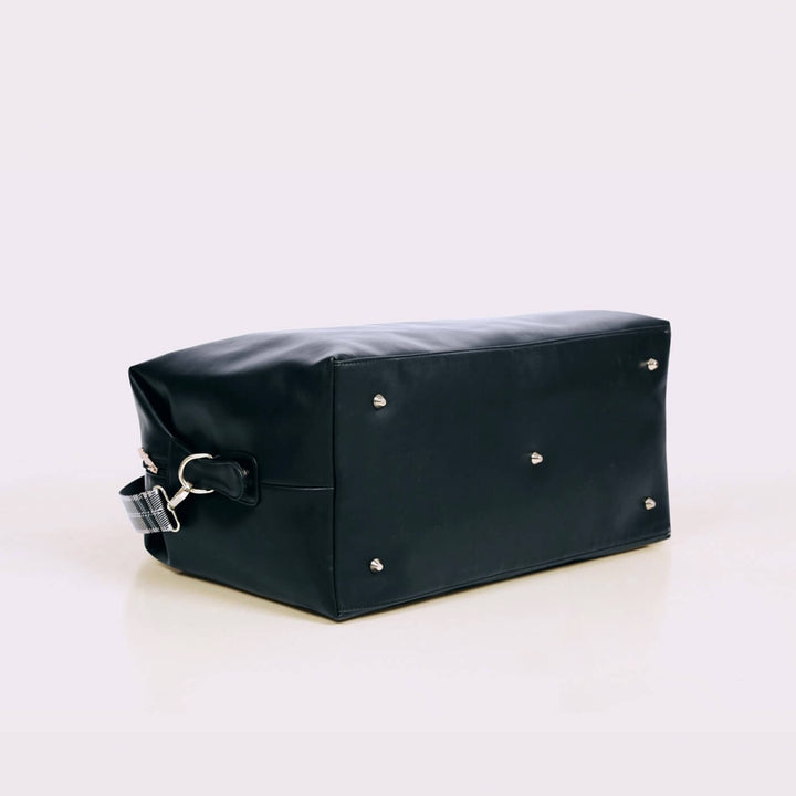 Faux Leather Weekend Holdall Handbag