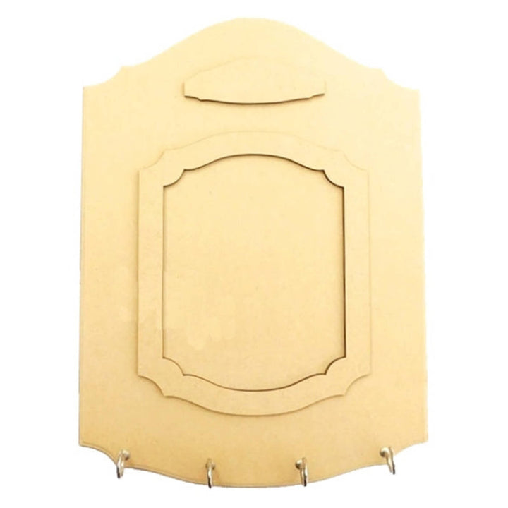 Ready to Paint MDF Key Holder - Vintage Frame