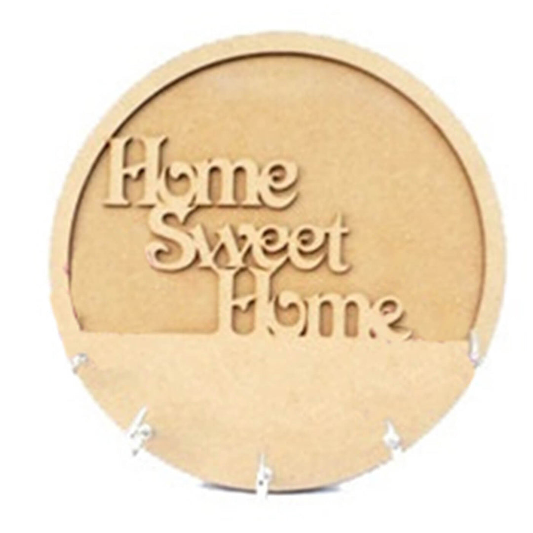 Saver Bundle - Ready to Paint MDF Key Holder - Home Sweet Home
