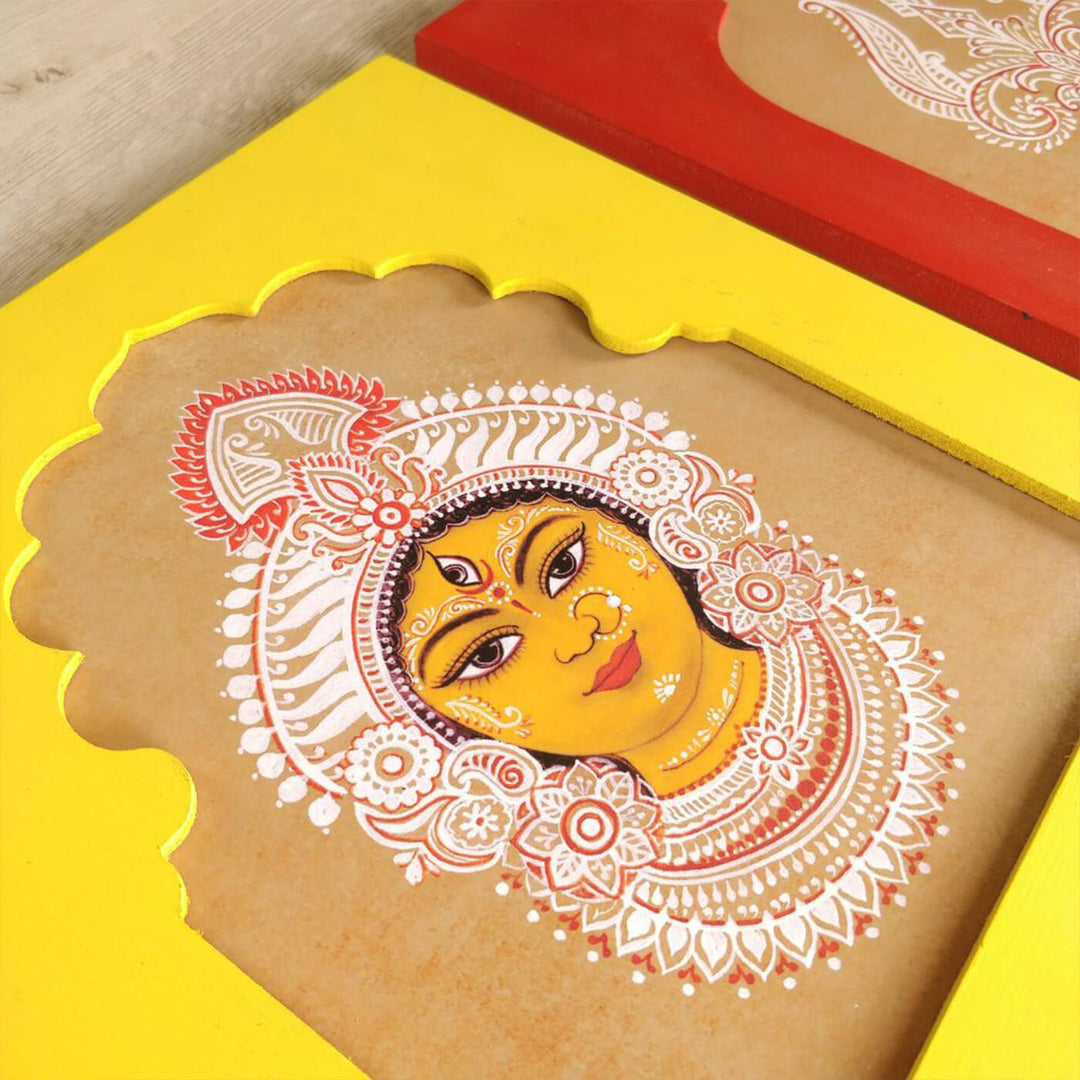 Traditional Wall Frames - Durga - Set of 3