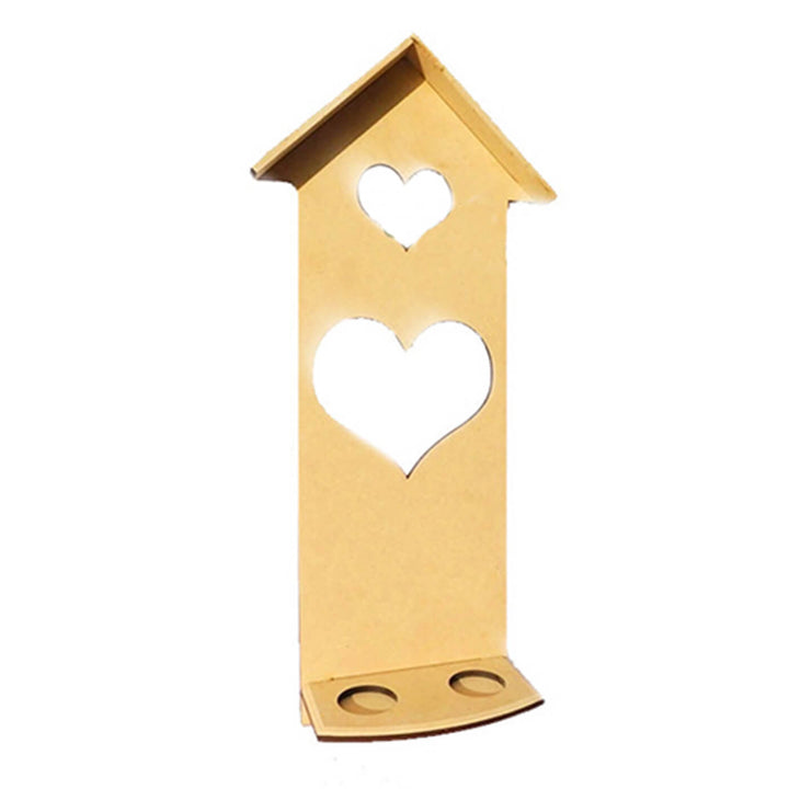 Saver Bundle - Ready to Paint MDF Tealight Holder - Dual Hearts