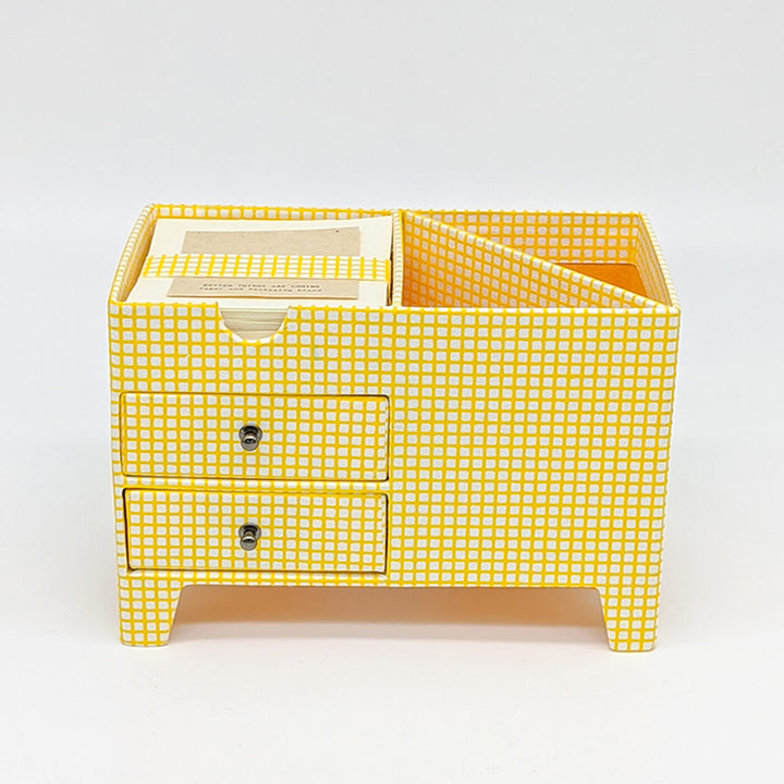 Handmade Paper Desk Organiser with Mini Drawers