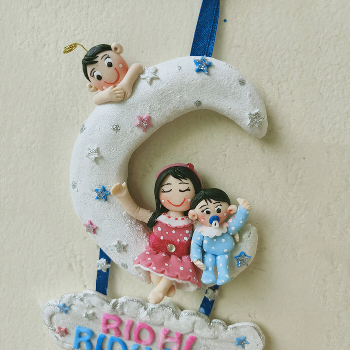 Personalised Sibling Love Wall Hanging