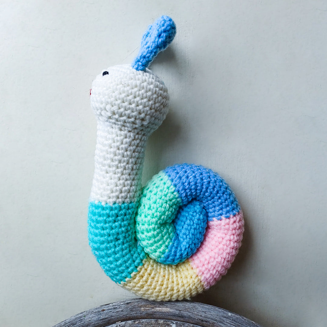 Spiral Snail Amigurumi Crochet Toy