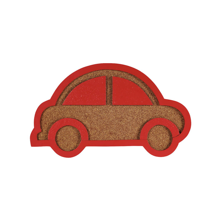 Little Brown Car Cork Pinboard for Kids