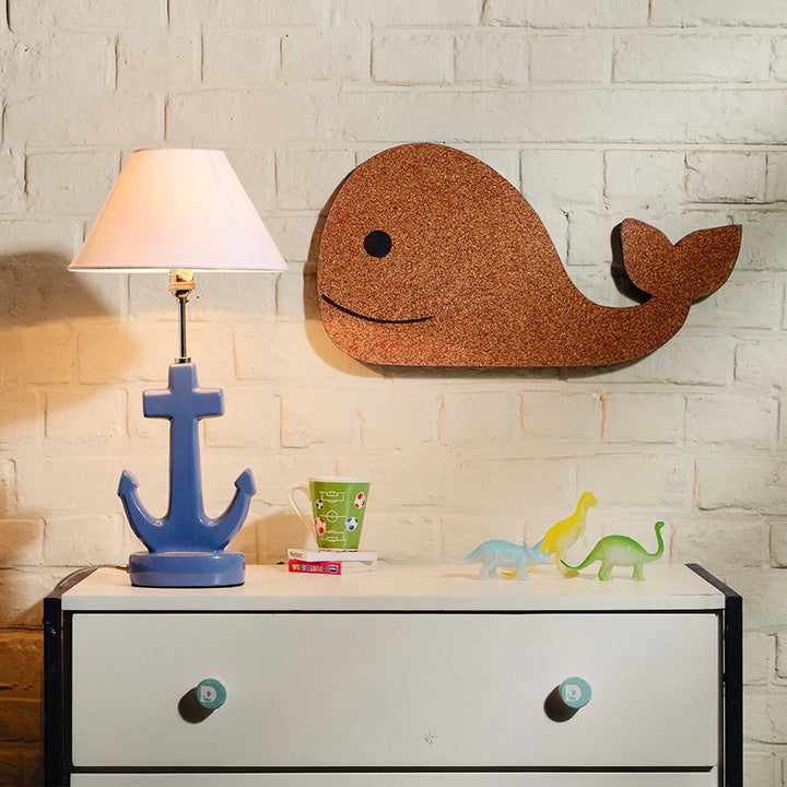 Whale Cork Pinboard for Kids