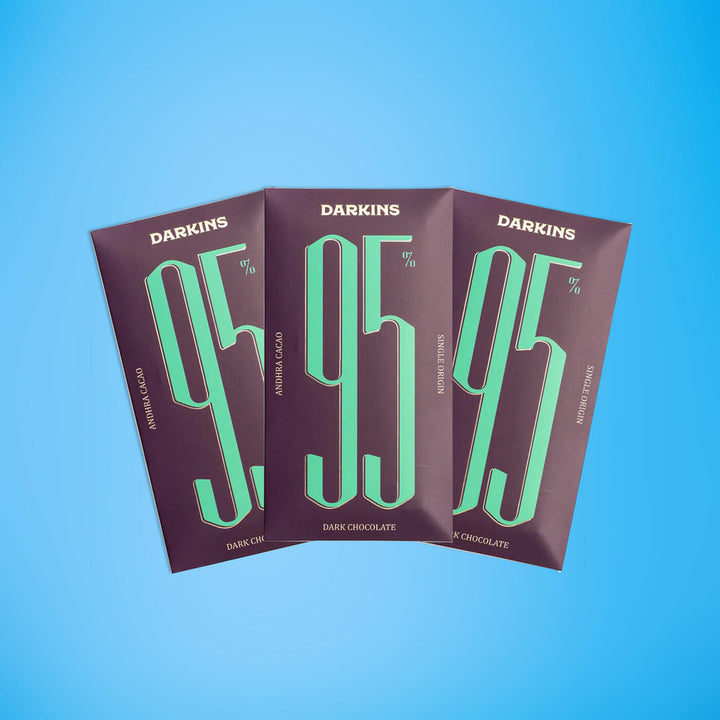 95% Dark | Vegan & Gluten Free Chocolate From Andhra Pradesh