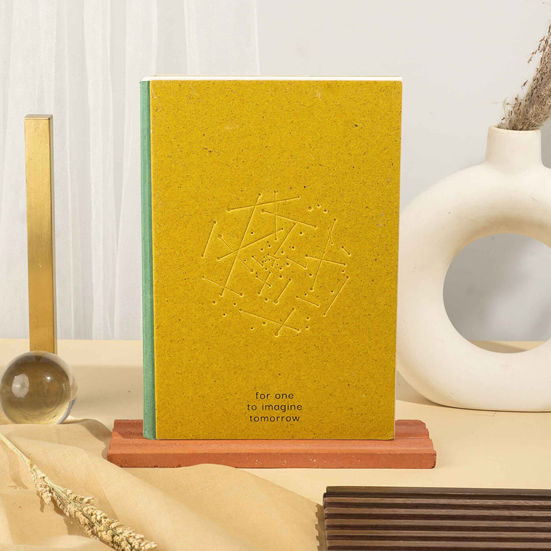 Tree-free Personalized Undated Dotted Journal| 216 Pages, B5