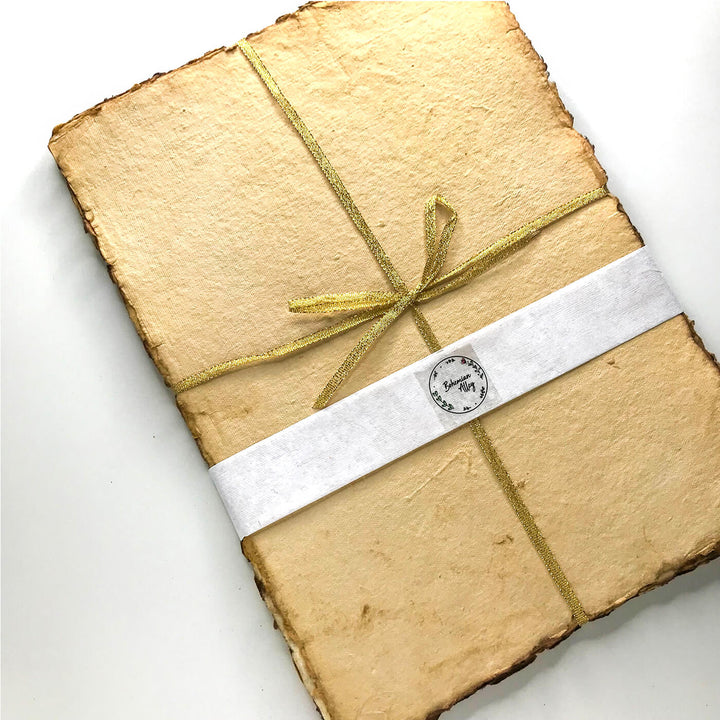 Vintage Burnt Paper | Pack of 15