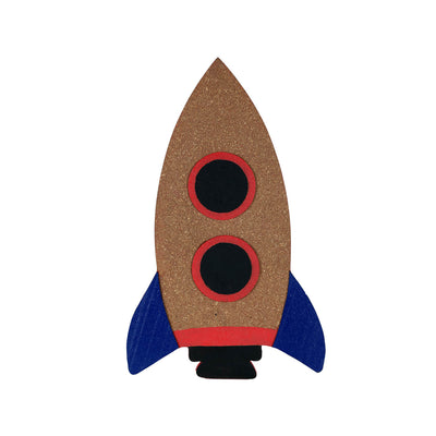 Rocket Cork Pinboard for Kids