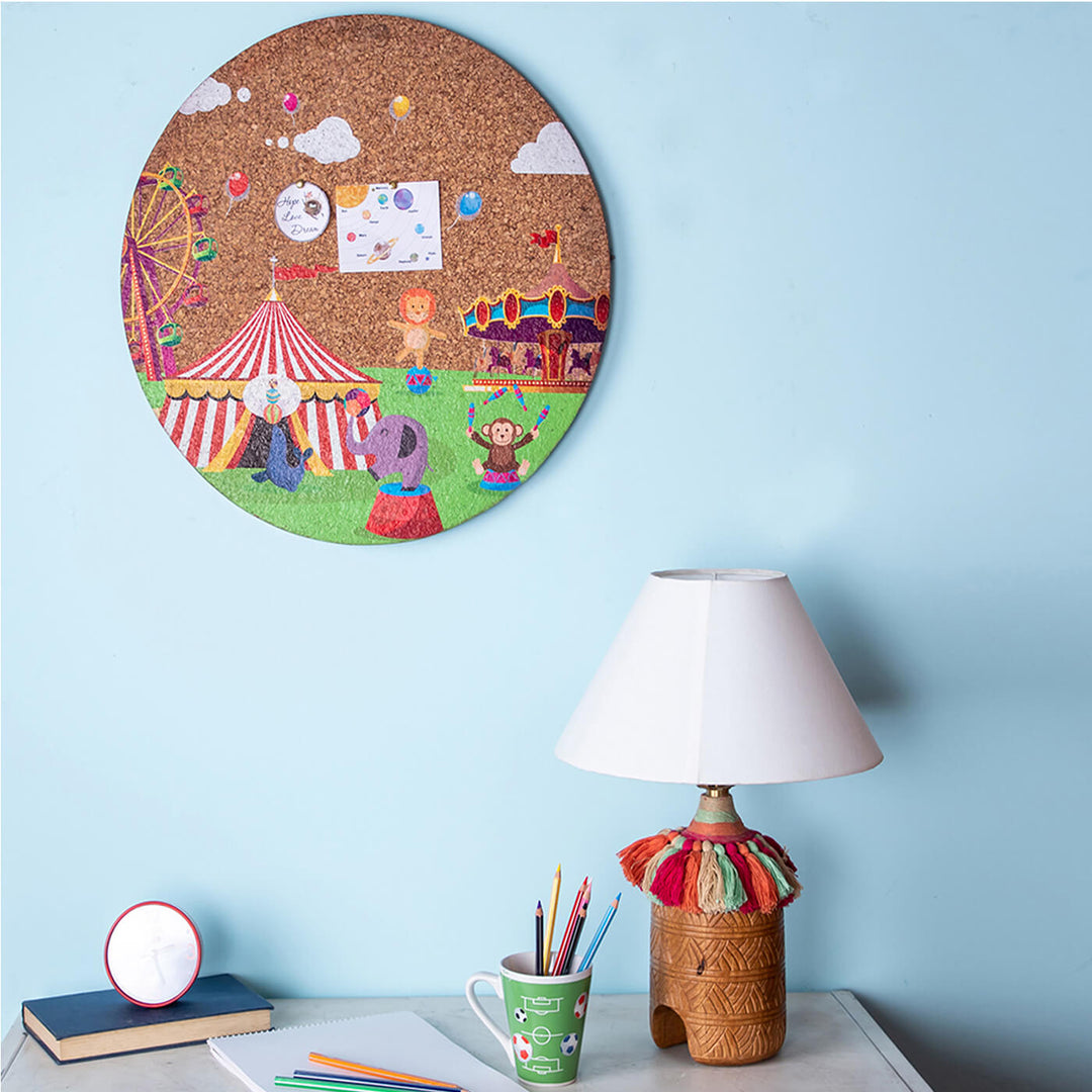 Magic Circus Cork Pinboard for Kids