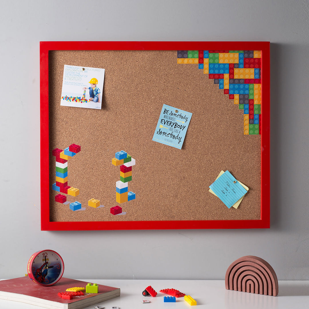 Lego Cork Pinboard for Kids