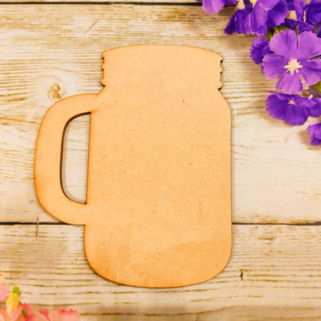 Ready to Paint MDF Fridge Magnet - Beer Mug