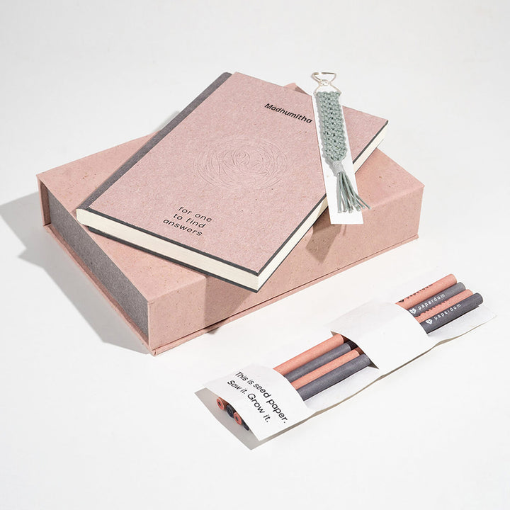 Tree-free Personalized Myriad Stationery Hamper