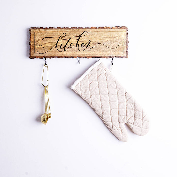 "Kitchen" Edged Wall Hook