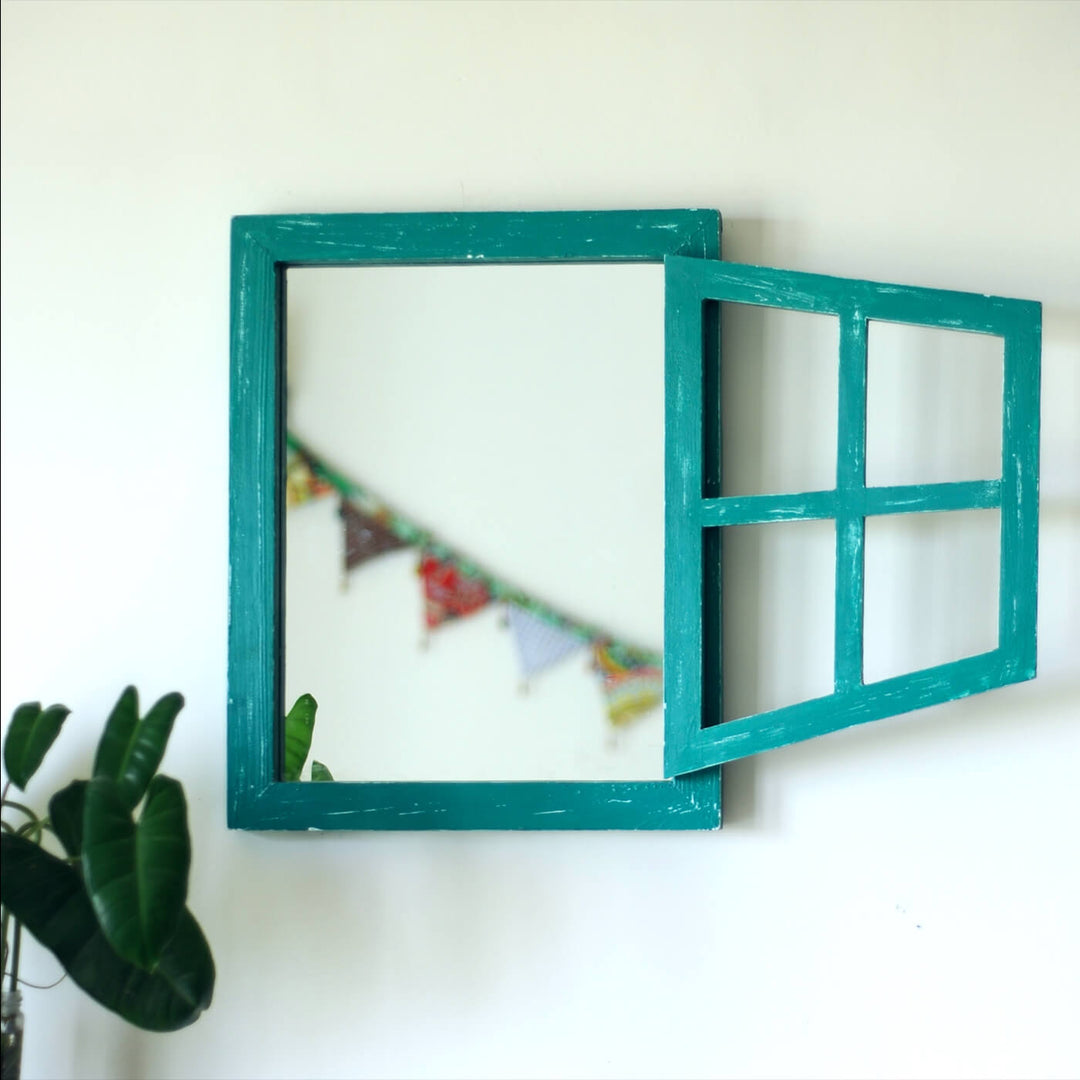 Small Classic Illusion Window Mirror