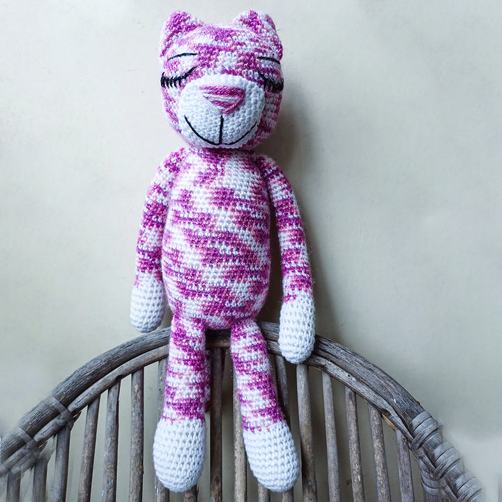 Large Cat Amigurumi Crochet Toy