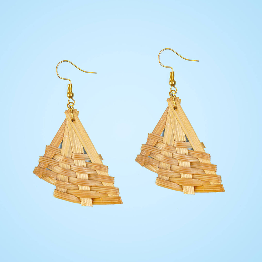 Mast Ship Bamboo Earrings