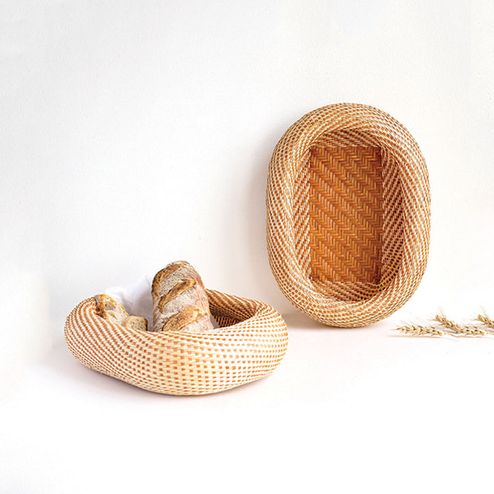 Oval Bamboo Bread Basket