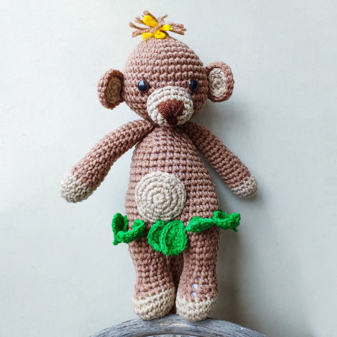 Monkey Amigurumi Crochet Toy