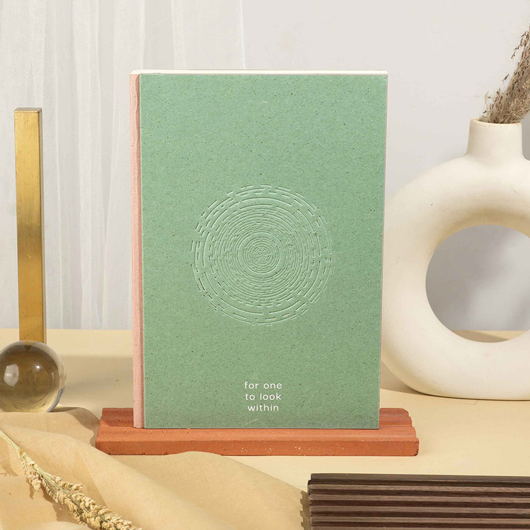 Tree-free Personalized Undated Dotted Journal| 216 Pages, B5
