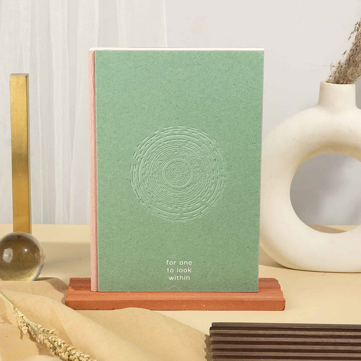 Tree-free Personalized Undated Dotted Journal| 216 Pages, B5
