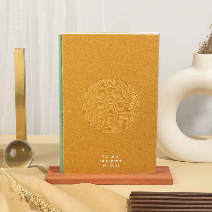Tree-free Personalized Undated Dotted Journal| 216 Pages, B5