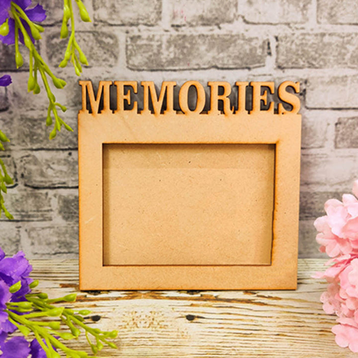 Ready to Paint MDF Fridge Magnet - Memories Frame