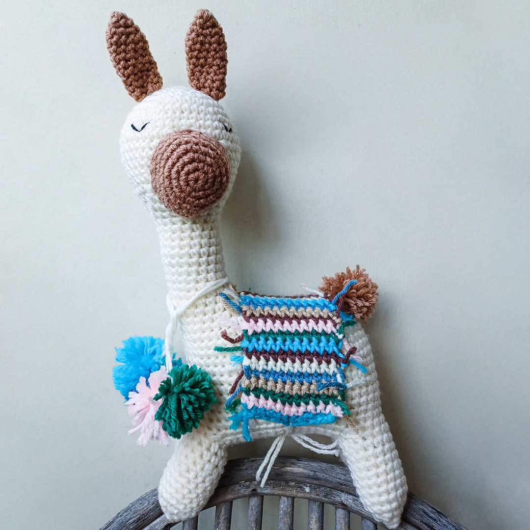 Llama Amigurumi Crochet Toy