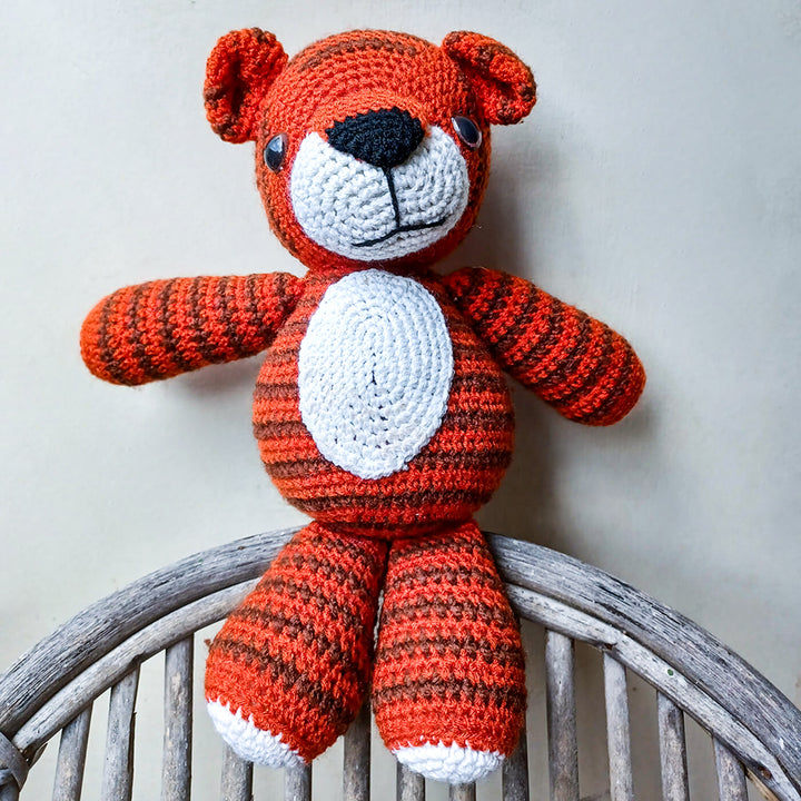Tiger Amigurumi Crochet Toy