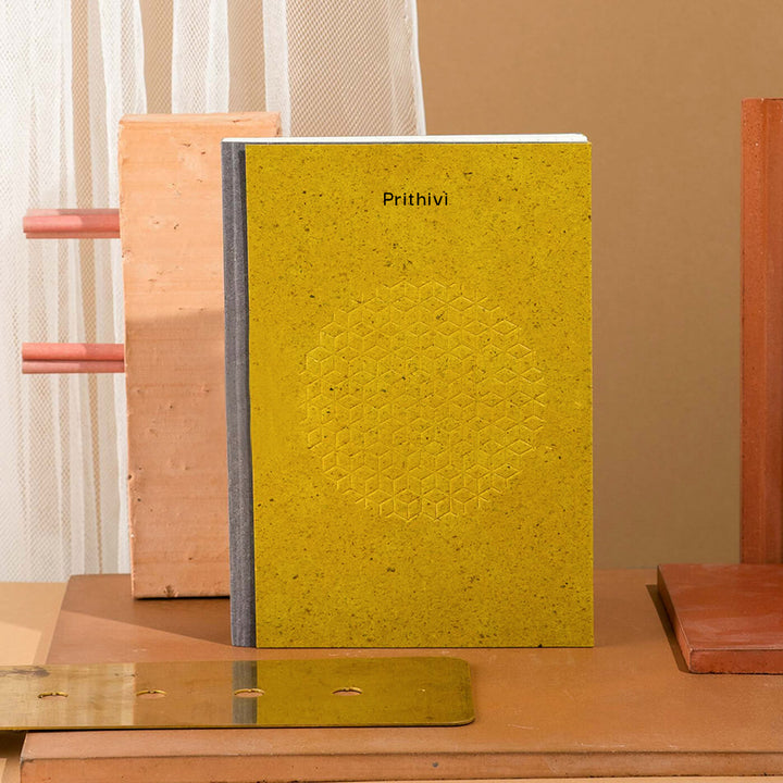 Tiled Grid Eco-friendly Personalized Notebook| 96 Pages, A5