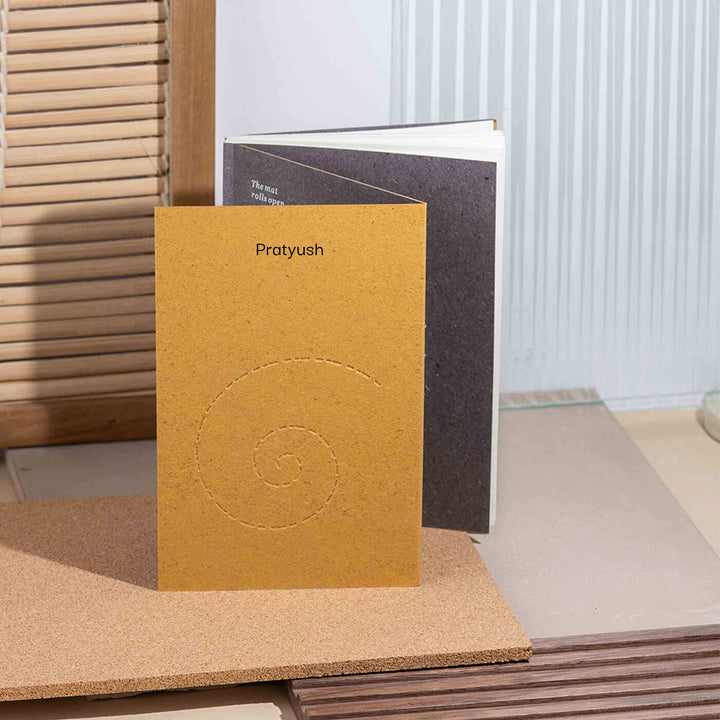 Sustainable Personalized Blank Notebook | 96 Pages, B6