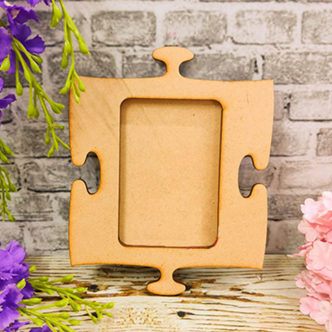 Ready to Paint MDF Fridge Magnet - Puzzle Piece