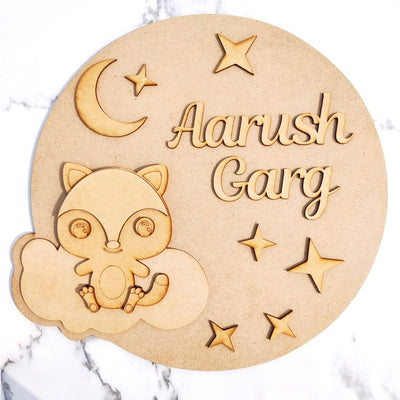 Saver Bundle - Ready to Paint MDF Nameplate - Mini Fox