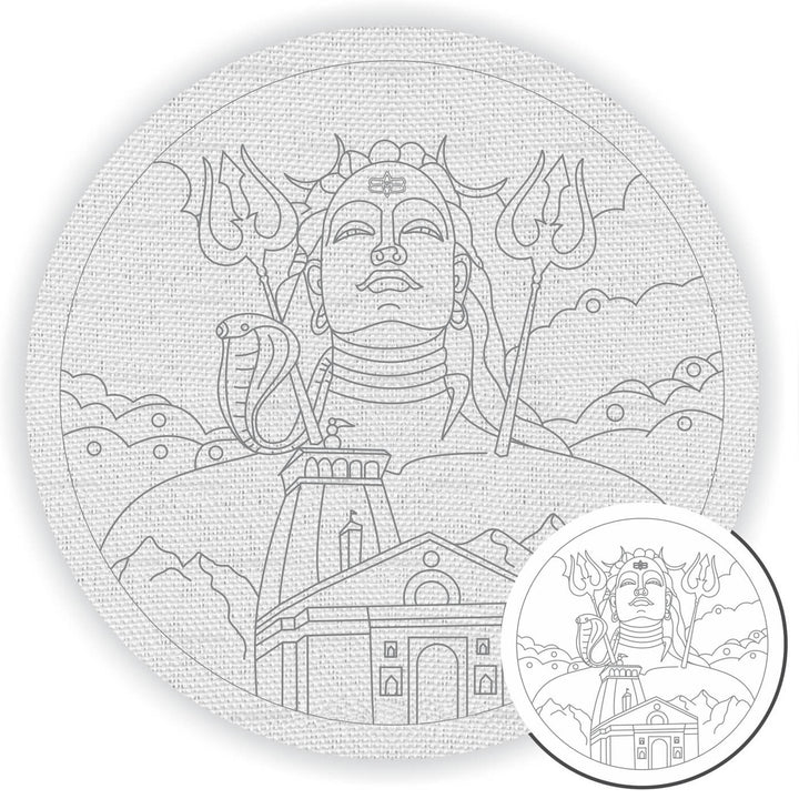 Pre Marked Canavs Base - Shiva - 3010