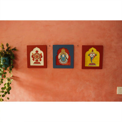 Traditional Wall Frames - Vishnu - Set of 3