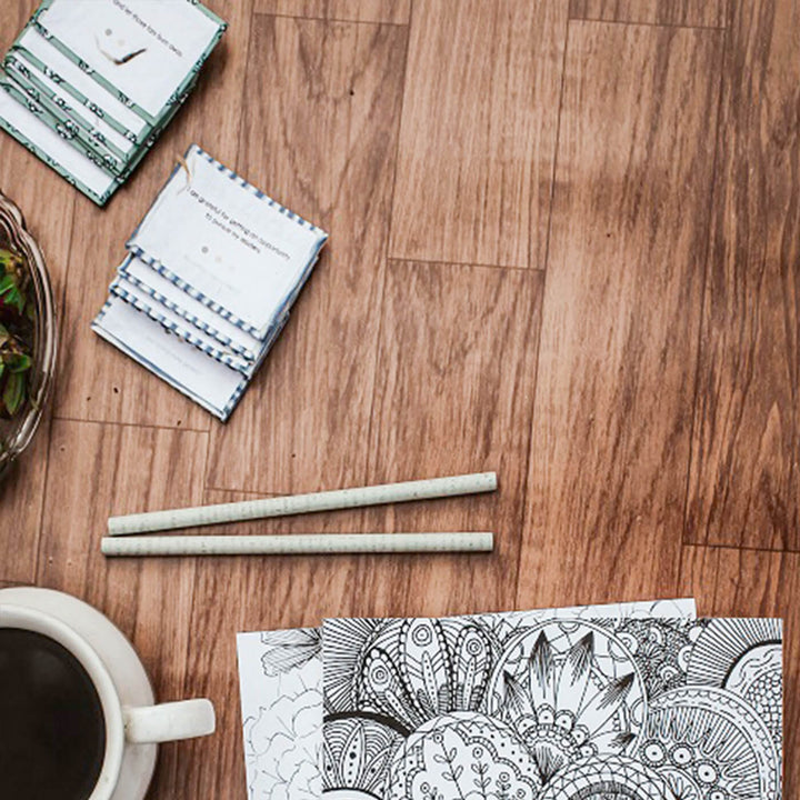 Eco-friendly Handmade Beige Solid Journal & Self-Care Hamper
