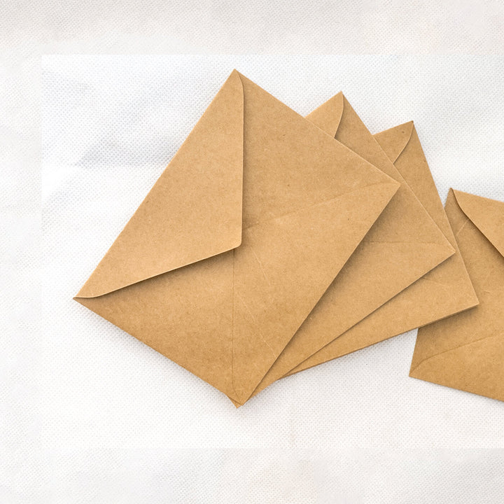 Brown Bamboo Gift Envelope