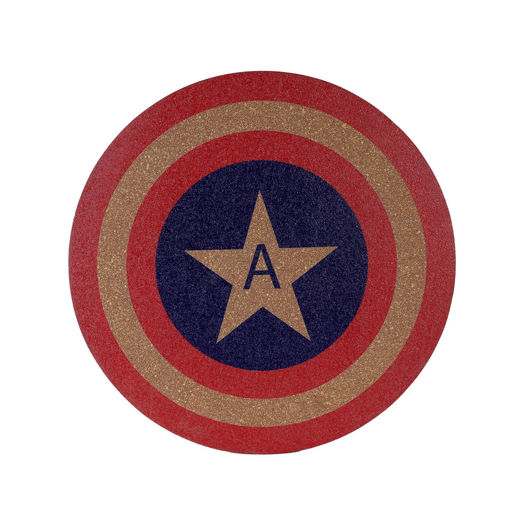 Captain America Shield Cork Pinboard for Kids