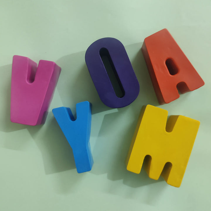 Personalized Solid Wax Crayons with Shape Crayons for Kids