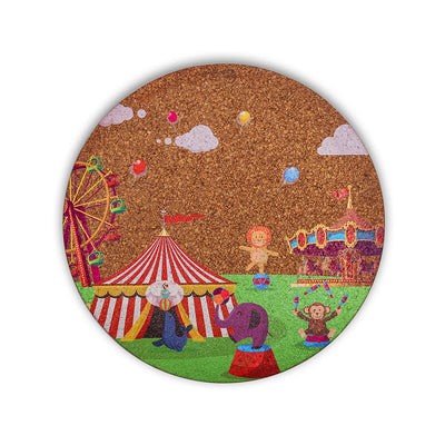 Magic Circus Cork Pinboard for Kids