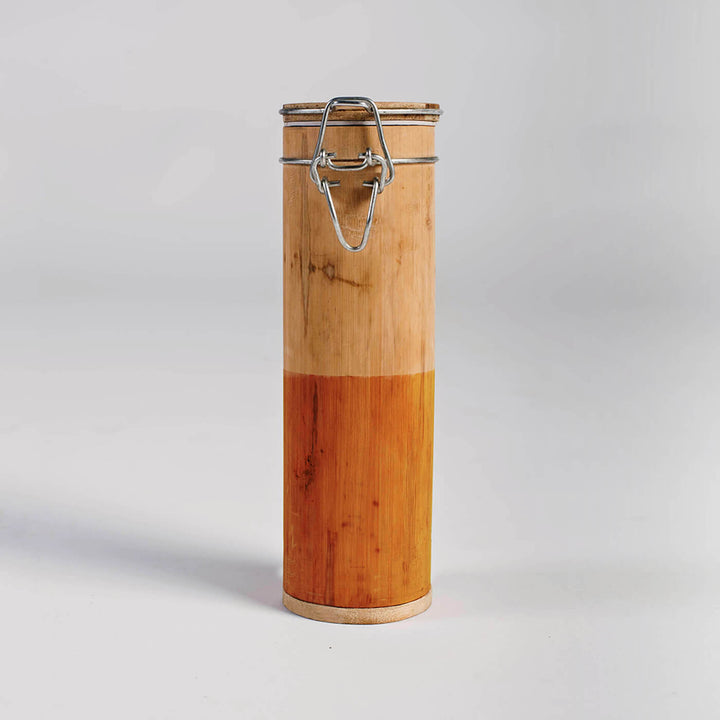 Multipurpose Cylindrical Bamboo DoCo Case