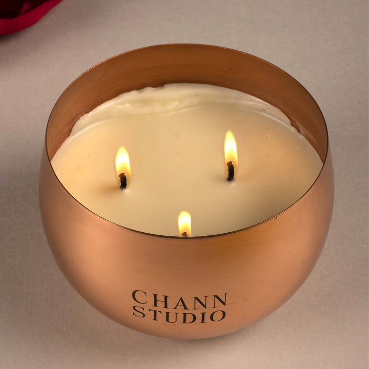 Rose Gold Gunghroo Candle - Rose