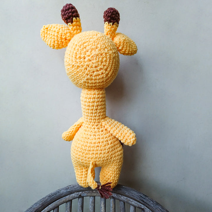 Giraffe Hedgehog Amigurumi Crochet Toy
