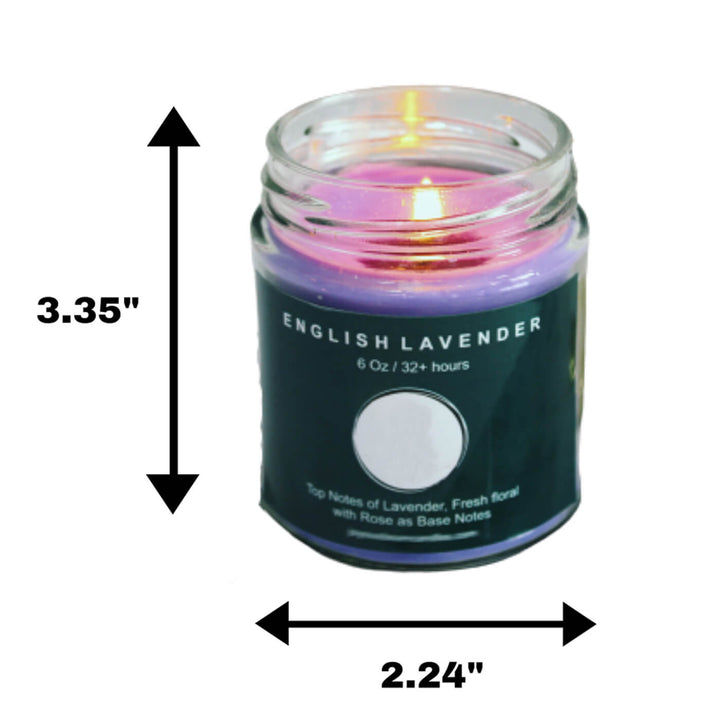English Lavender Scented Candle
